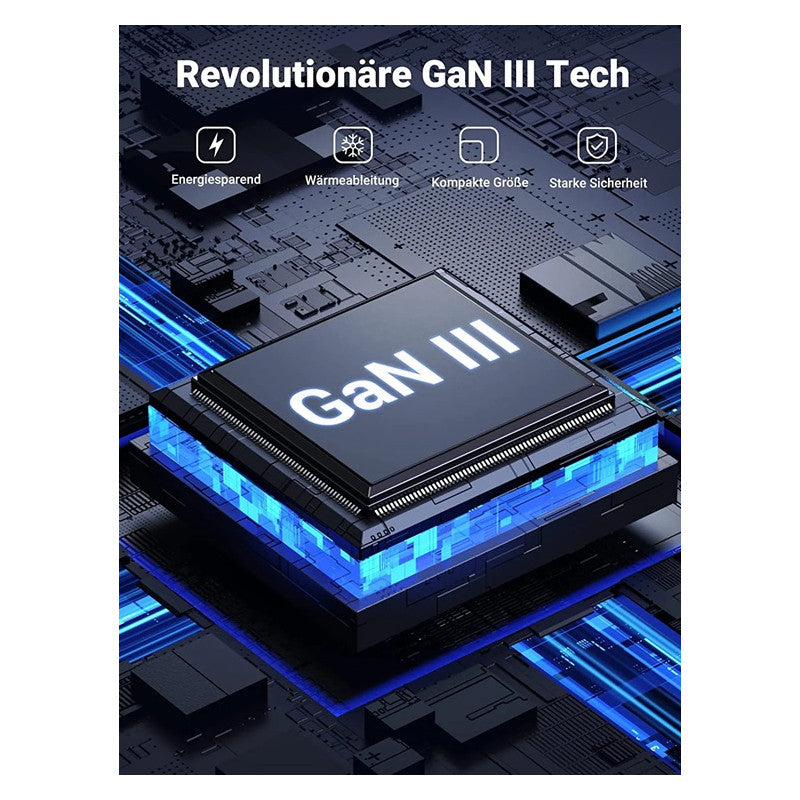 6 В 1 УНИВЕРСАЛНО ЗАРЯДНО УСТРОЙСТВО CD270 Desk 220V 3xUSB-C 1xUSBA 2хAC UGREEN