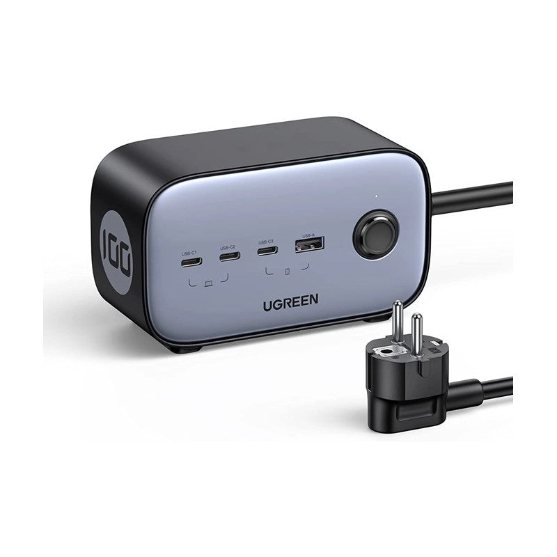 6 В 1 УНИВЕРСАЛНО ЗАРЯДНО УСТРОЙСТВО CD270 Desk 220V 3xUSB-C 1xUSBA 2хAC UGREEN