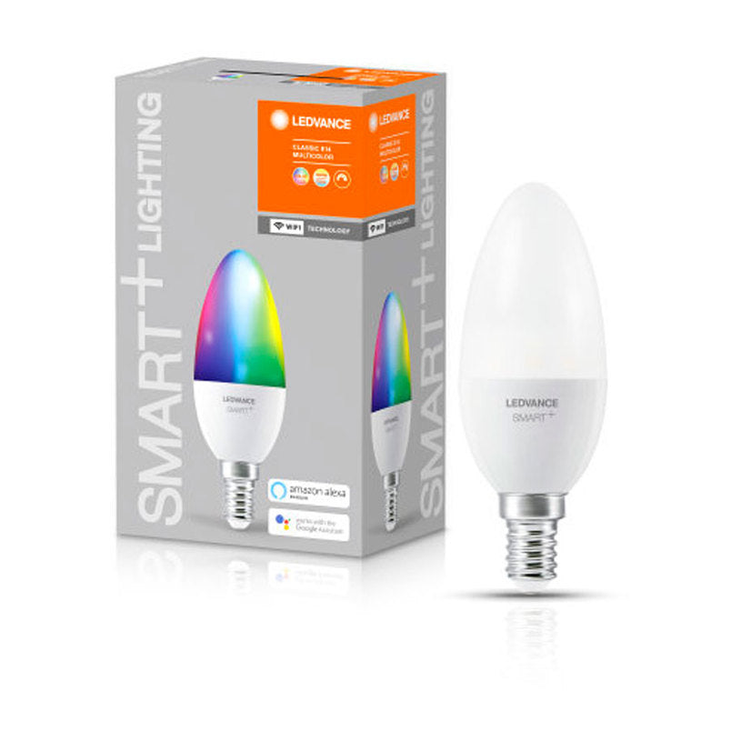 SMART ЛАМПА WIFI CLB40 5W RGB 470lm E14 SMART LEDVANCE