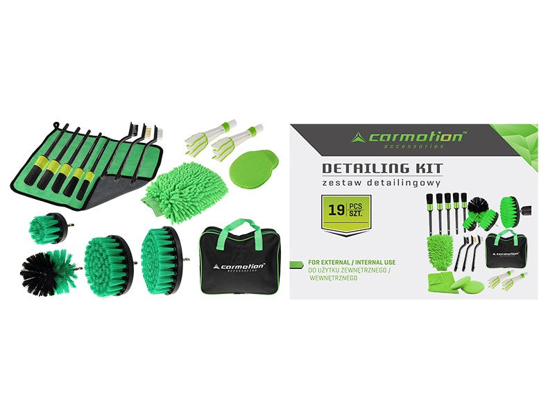 Професионален Комплект за детайлинг, 19 бр. CARMOTION