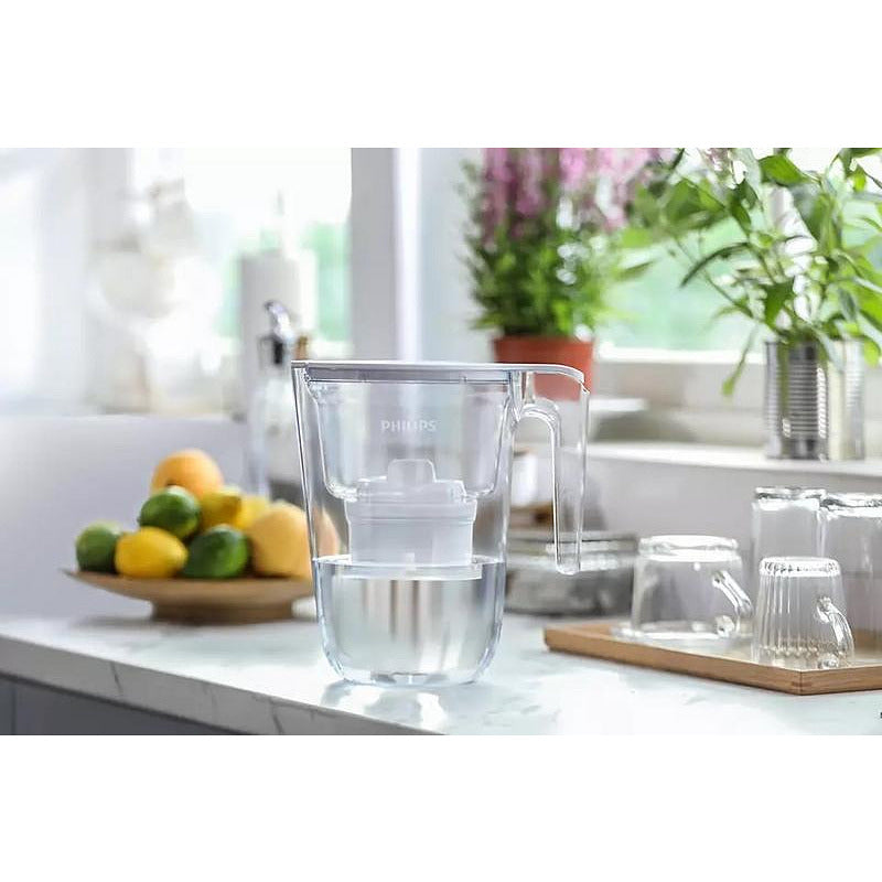 ФИЛТРИРАЩА КАНА 2.6л С ТАЙМЕР AWP2935WHT PHILIPS - БЯЛ