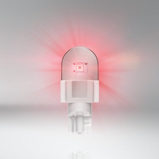 АВТОМОБИЛНА LED ЛАМПА ЧЕРВЕН 921DWP-02B2W W16W 6000K 12V W2.1X9.5D OSRAM