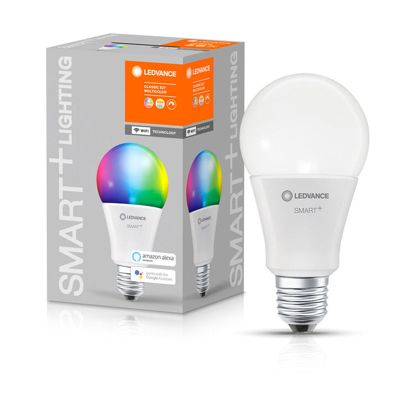 SMART ЛАМПА WIFI CLA60 9W RGB 806lm E27 SMART LEDVANCE