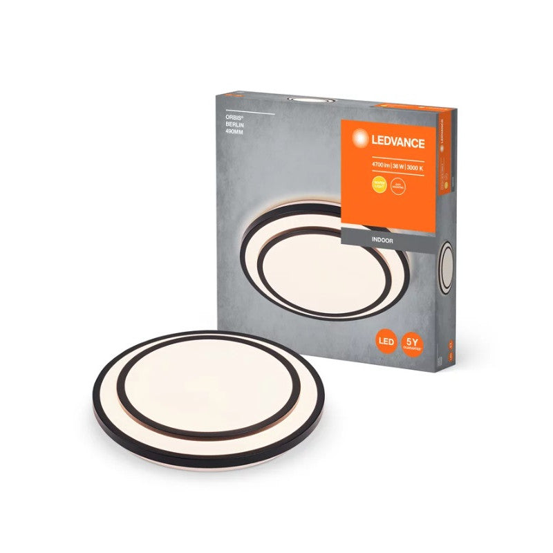 LED ЛАМПА 36W SMART+WIFI ORBIS BERLIN 490 mm 830 BK LEDVANCE