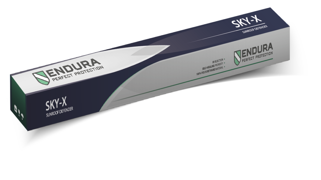 Endura TPU Sky-X Sunroof T 75 Светло Син TPU Професионално фолио за автомобилни стъкла 5 години гаранция - 1.52 x 15 m (110лв/m)