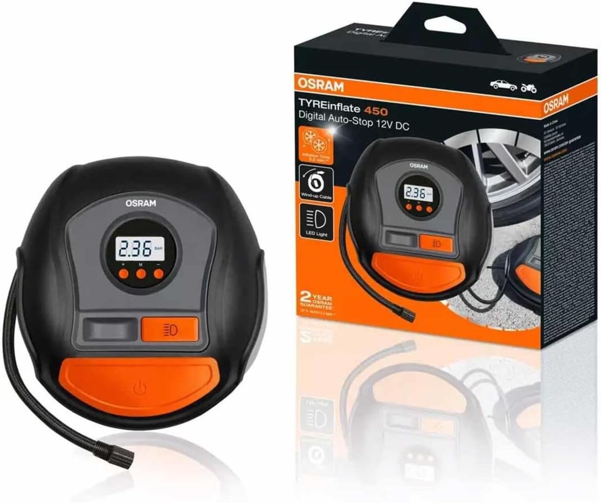 КОМПРЕСОР OTI450 TYREINFLATE OSRAM