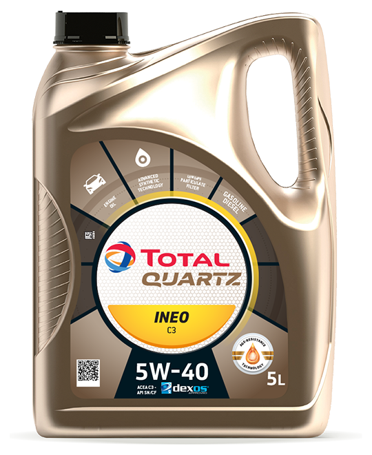 Моторно масло TOTAL INEO C3 5W40 5L