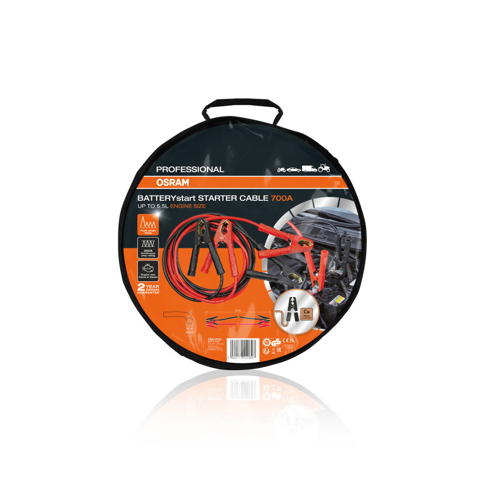 КАБЕЛИ ЗА ТОК OSC350 BATTERY START CABL 900A CU PROF 4X1 OSRAM