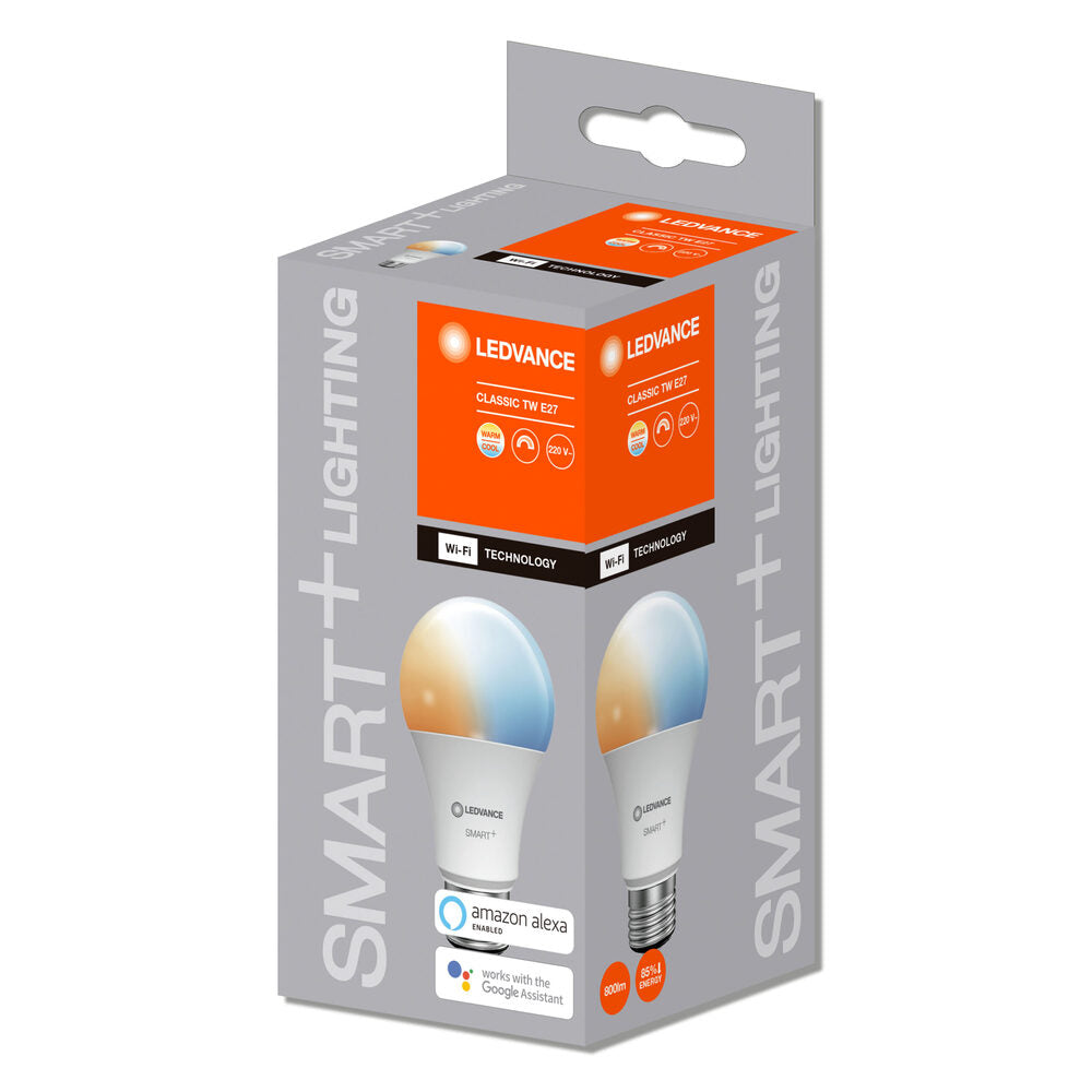 SMART ЛАМПА WIFI CLA60 9W TW 806lm E27 SMART LEDVANCE