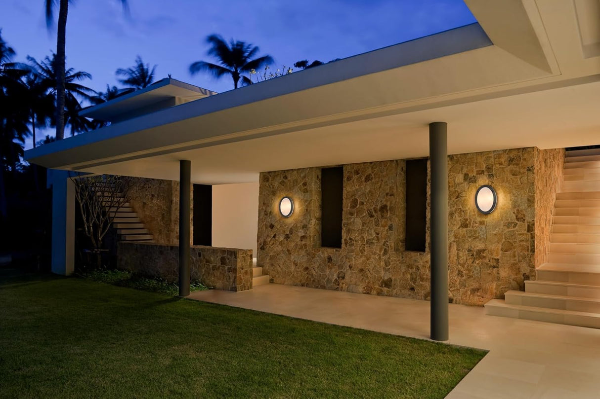 LED ЛАМПА ENDURA CLASSIC IP65 E27 ORBI WALL DARK GRAY LEDVANCE