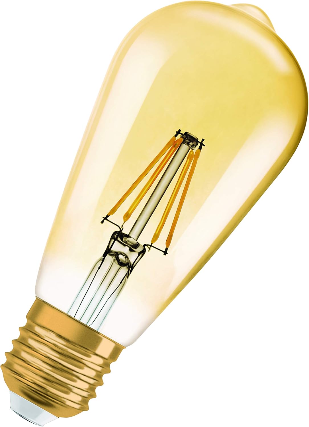 LED ЛАМПА VINTAGE 1906 LED DIM CL EDISON GOLD55 6,5W/824 E27 LEDVANCE