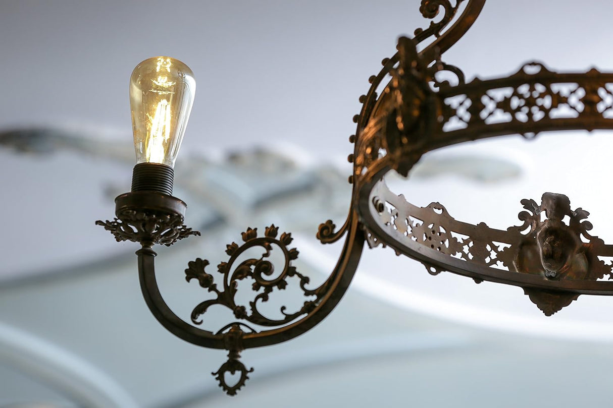 LED ЛАМПА VINTAGE 1906 LED DIM CL EDISON GOLD55 6,5W/824 E27 LEDVANCE