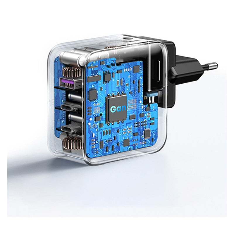 ЗАРЯДНО УСТРОЙСТВО 220V 2USBC,1USBA,65W,US,UK,EU CD296 UGREEN