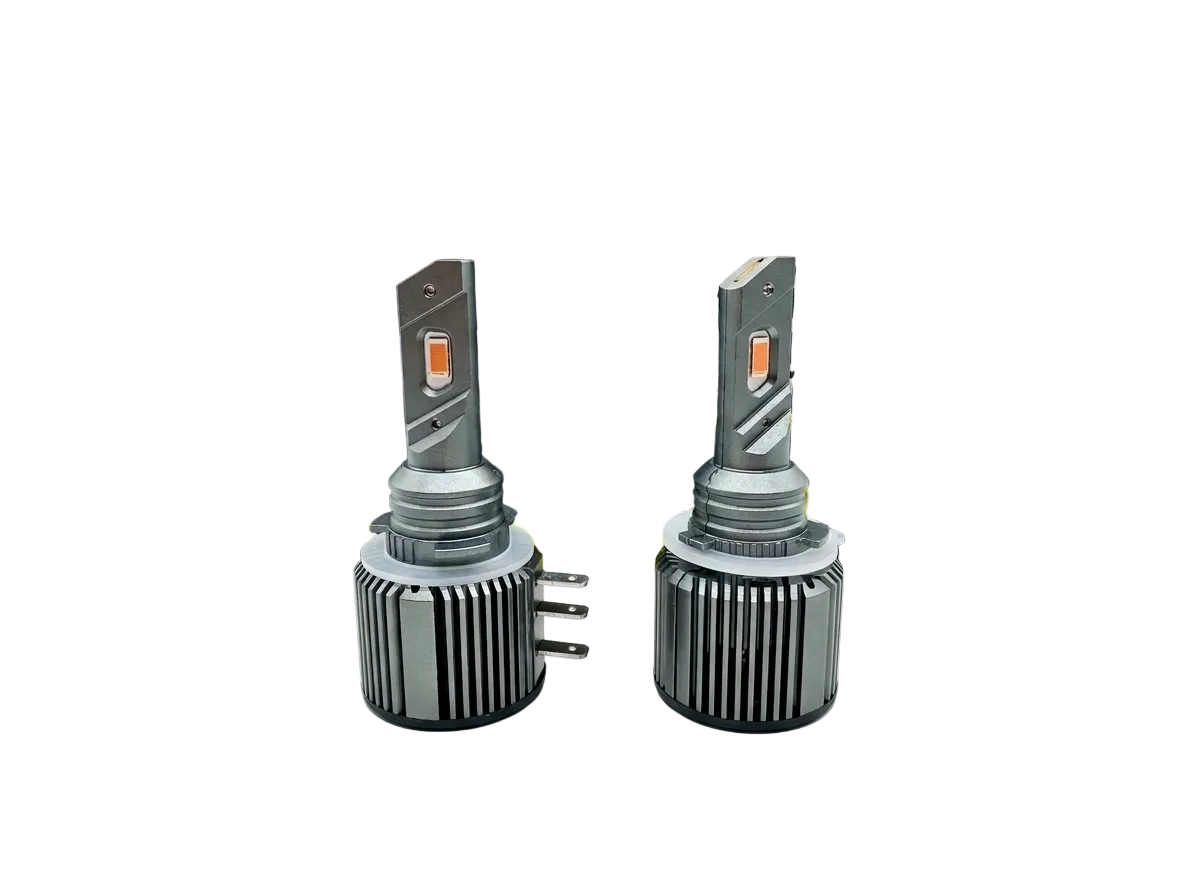 LED Крушки H15-H01 за Фарове с CANBUS 12V (Без Грешки) – 70W, 7000lm, 6000K (Комплект)