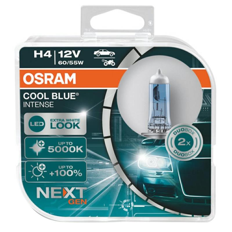 Osram халогенни крушки H4 COOL BLUE INTENSE (NEXT GEN) 2бр