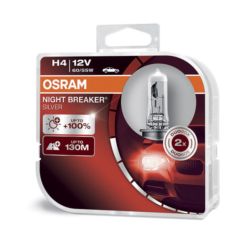 Osram халогенни крушки за фарове NIGHT BREAKER SILVER H4