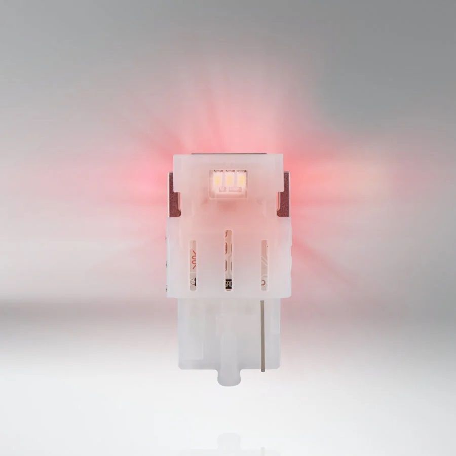 АВТОМОБИЛНА LED ЛАМПА 7505DRP-02B W21W RED 1,4W 12V W3X16D OSRAM