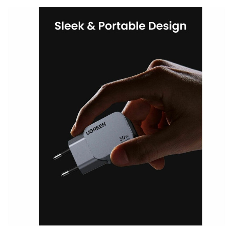 ЗАРЯДНО УСТРОЙСТВО X703 220V 1xUSB-C GaN 30W Nexode Pro UGREEN