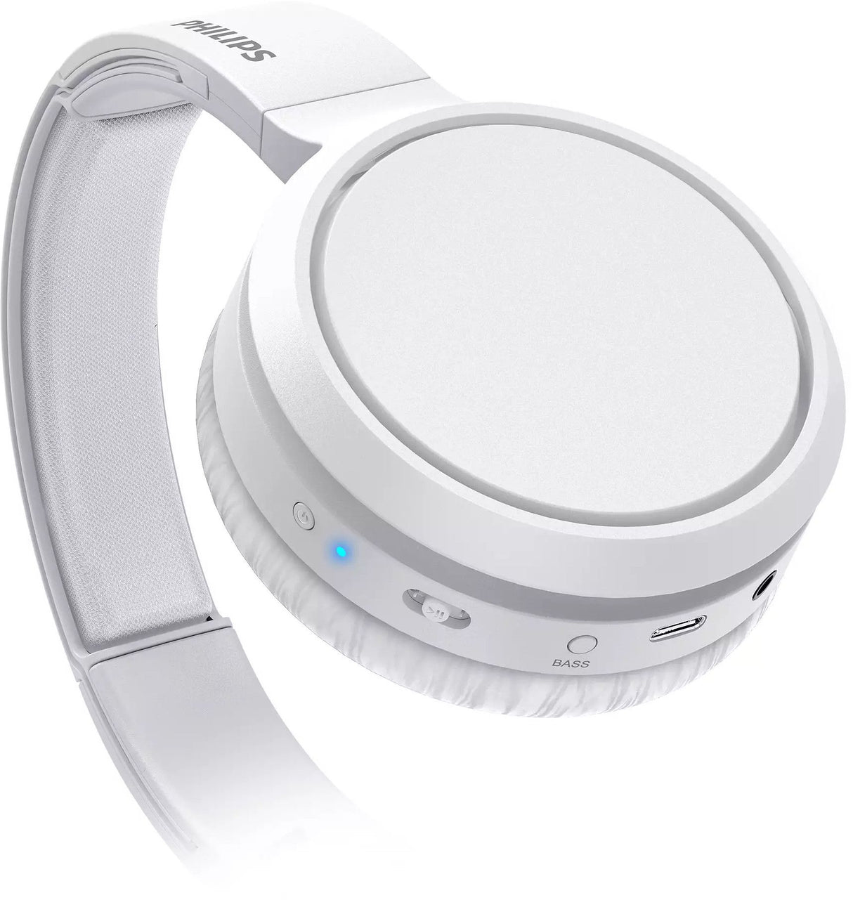 БЕЗЖИЧНИ СЛУШАЛКИ С BLUETOOTH ON-EAR СЛУШАЛКИ TAH5205WT PHILIPS -БЯЛ