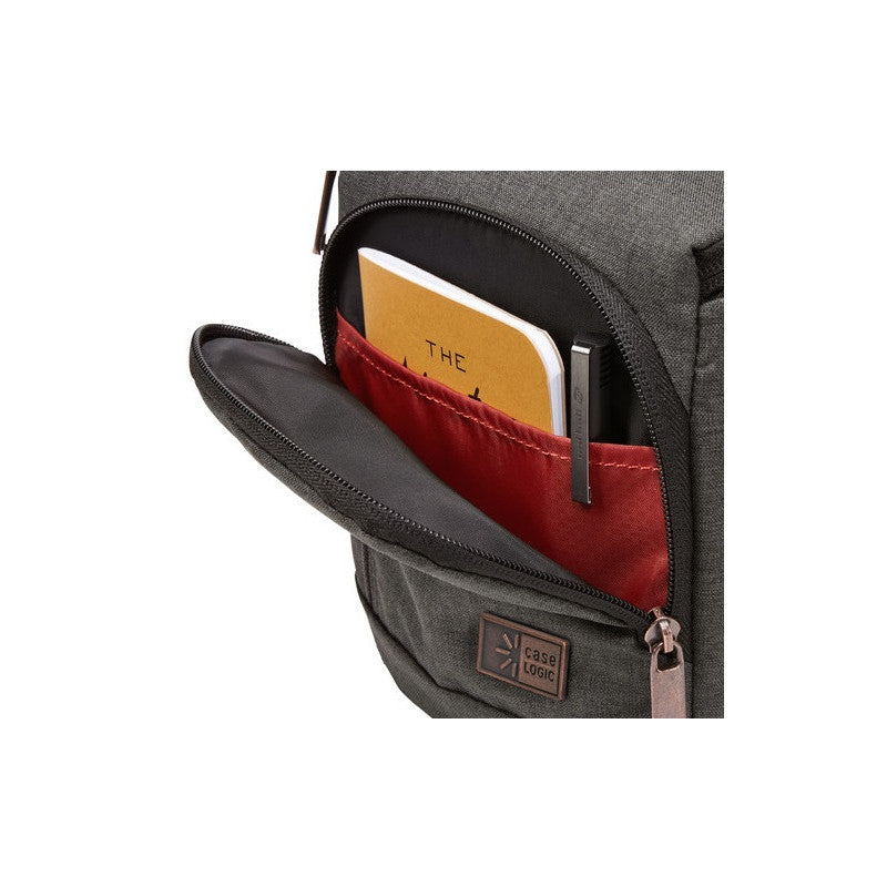 ЧАНТА ЗА ФОТОАПАРАТ CECS-102 OBSIDIAN ERA DSLR, SMALL CASE LOGIC - СИВ