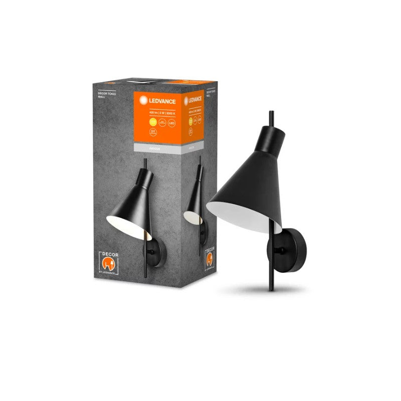 ДЕКОРАТИВНА ЛАМПА ЗА СТЕНА DECOR TOKIO WALL 830 LEDVANCE - ЧЕРЕН