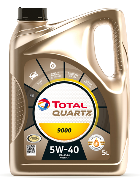 Масло TOTAL 9000 5W40 5L