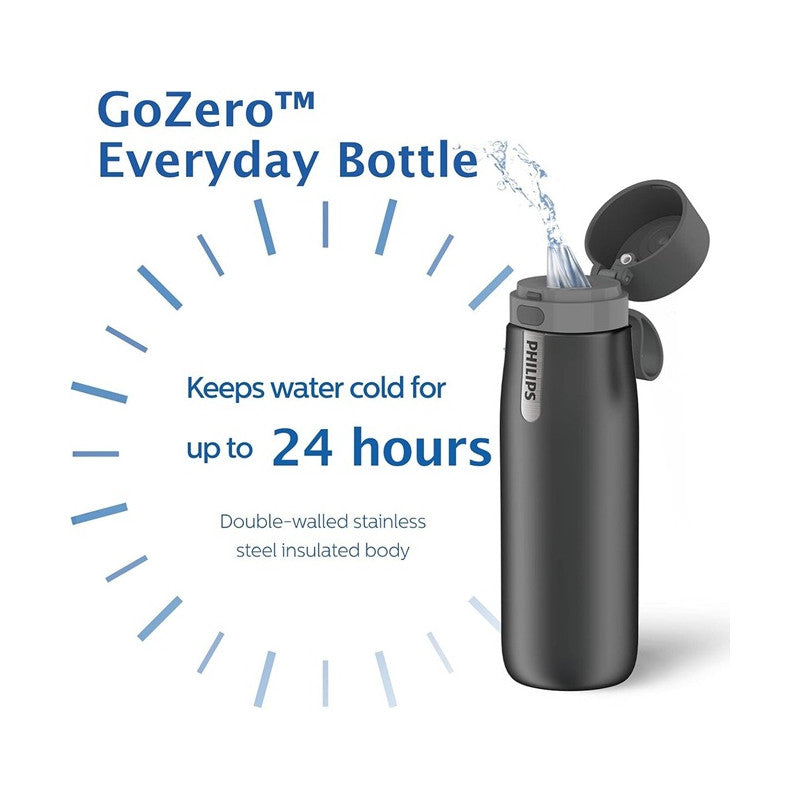 ФИЛТРИРАЩА БУТИЛКА AWP2771GRR Daily 550мл PHILIPS - СТОМАНА