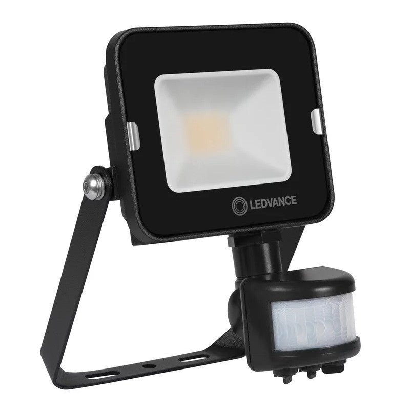 OSRAM - LED Прожектор със сензор COMPAKT, 10W 900lm 3000K IP65, цвят черен