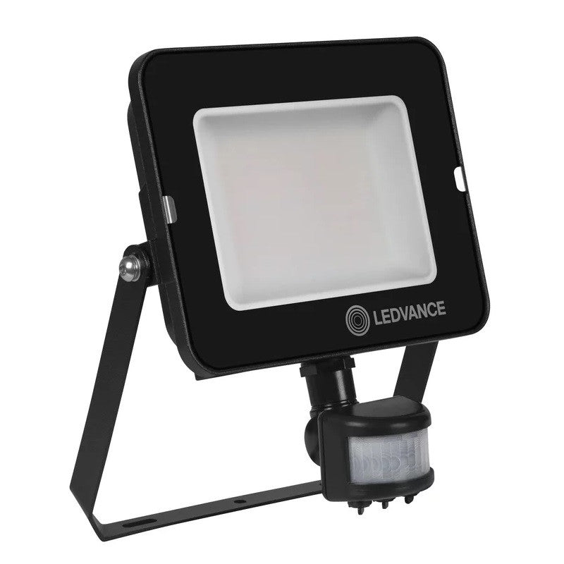 OSRAM - LED Прожектор със сензор COMPAKT, 50W 4500lm 3000K IP65, цвят черен