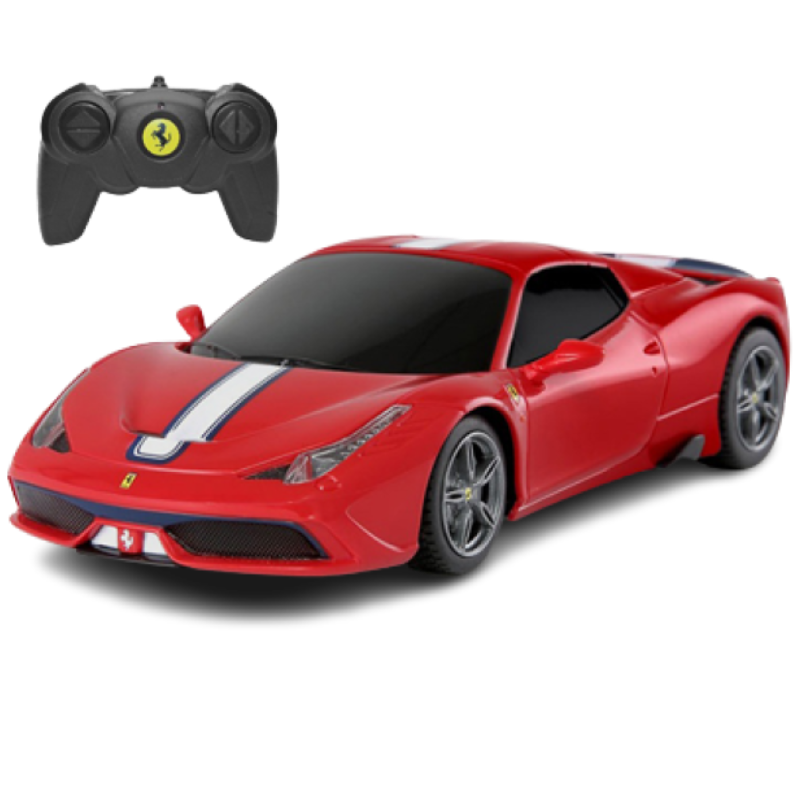 Кола с дистанционно Rastar Ferrari 458 Speciale A – Радиоуправляема суперкола с реалистичен дизайн, артикул 71900 (Мащаб 1:24)