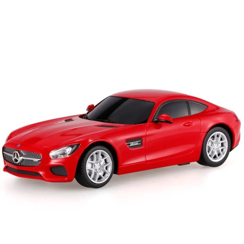 Кола с дистанционно Rastar Mercedes-AMG GT – Радиоуправляема спортна суперкола с независимо окачване, артикул 72100 (Мащаб 1:24)