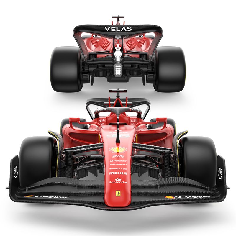Кола с дистанционно Rastar Ferrari F1-75 – Радиоуправляемият болид от Формула 1, артикул 93400 (Голям мащаб 1:18)