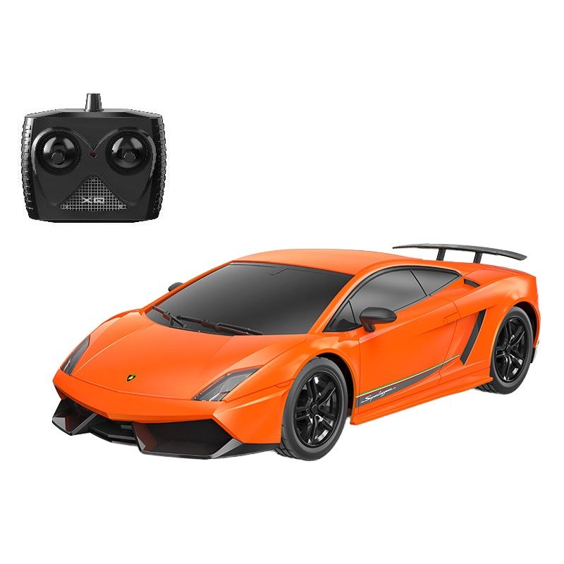Кола с дистанционно Raya Toys Lamborghini Superleggera – Радиоуправляема спортна суперкола със светещи фарове, 2.4 GHz (Мащаб 1:24)