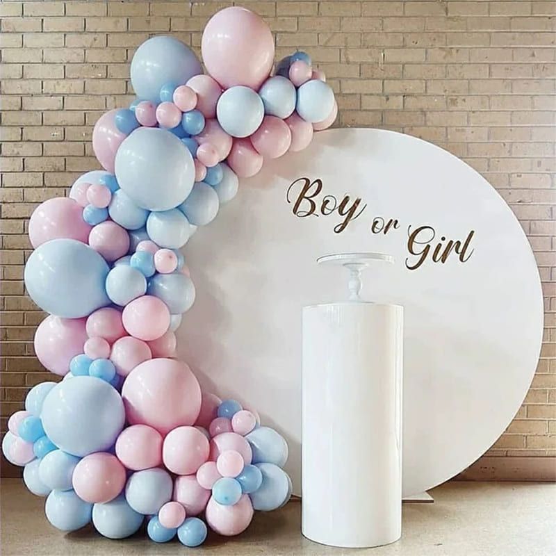 Парти комплект пастелни балони Zynora Pastel Elegance – Премиум латексови балони в нежни тонове за арки, гирлянди, Gender Reveal, Baby Shower и фотосесии