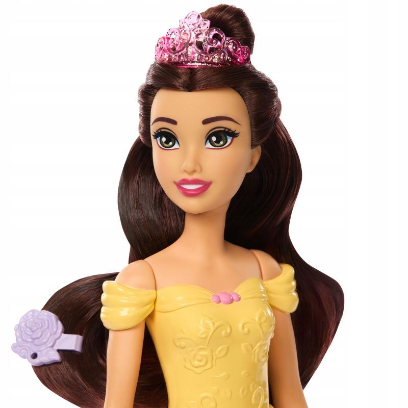 Детски игрален комплект Disney Princess Бел (Belle) с кученце за баня и Color Change ефект