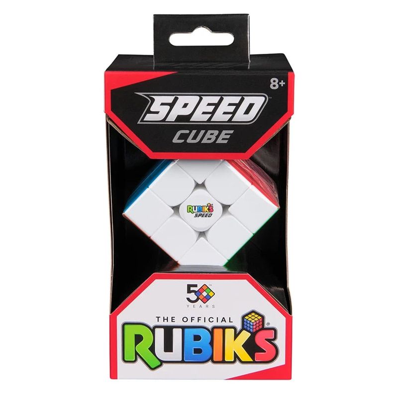 Детско магнитно скоростно кубче Zynora Magnetic Speed Cube 3x3 – Професионален безстикерен пъзел за speedcubing, предварително смазан, за рефлекси и логика (8+ години)