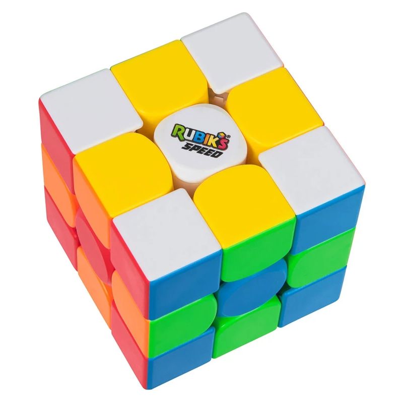 Детско магнитно скоростно кубче Zynora Magnetic Speed Cube 3x3 – Професионален безстикерен пъзел за speedcubing, предварително смазан, за рефлекси и логика (8+ години)