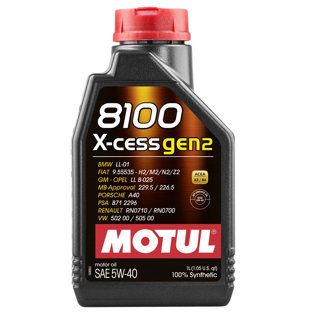 Масло MOTUL 8100 X-CESS GEN2 5W40 1L
