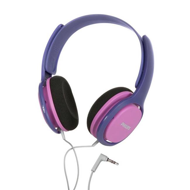 ДЕТСКИ СЛУШАЛКИ SHK2000BL PHILIPS -РОЗОВ