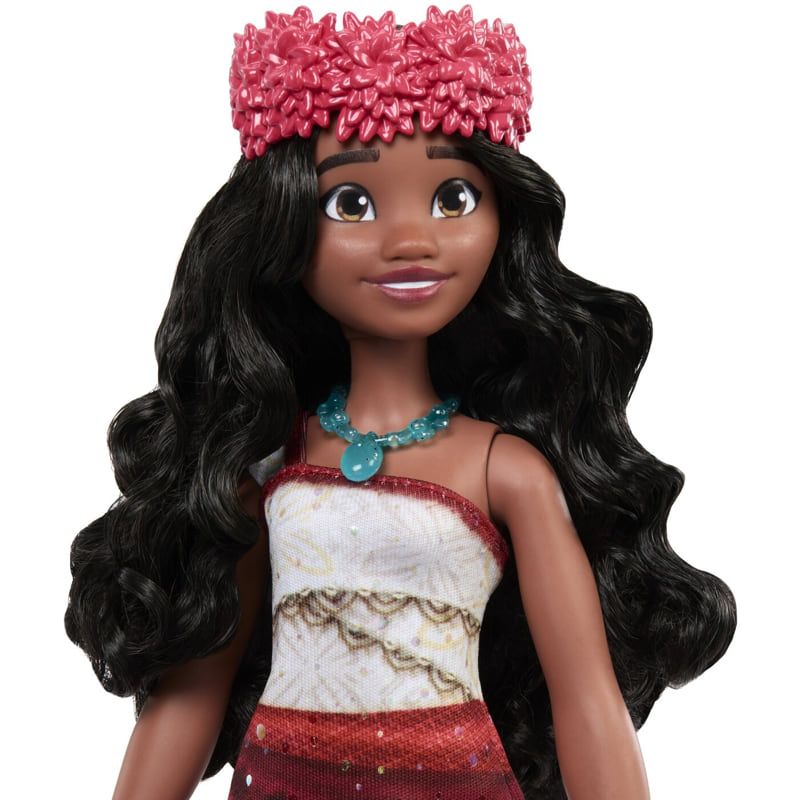 Пееща интерактивна кукла Disney Vaiana 2 от Mattel – Музикален приключенски комплект на 5 езика с аксесоари