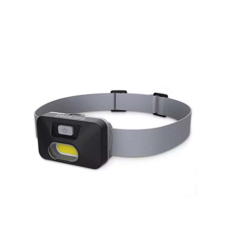 Челник LED Philips SFL1000H/10, LED Spot + COB, 130 lm, 3 режима, 23 м, IPX4, Включени батерии 3xAAA