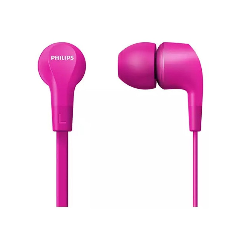 СЛУШАЛКИ ТИП ТАПИ С МИКРОФОН TAE1105PK PHILIPS - РОЗОВ