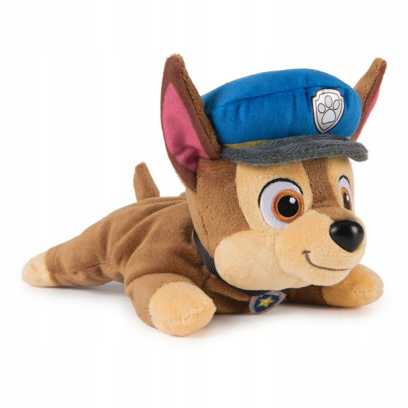 Детско плюшено полицейско кученце Чейс Пес Патрул PAW Patrol – Мека играчка Чейс за игра, гушкане и колекция (30 см)