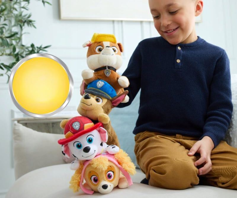 Детско плюшено полицейско кученце Чейс Пес Патрул PAW Patrol – Мека играчка Чейс за игра, гушкане и колекция (30 см)