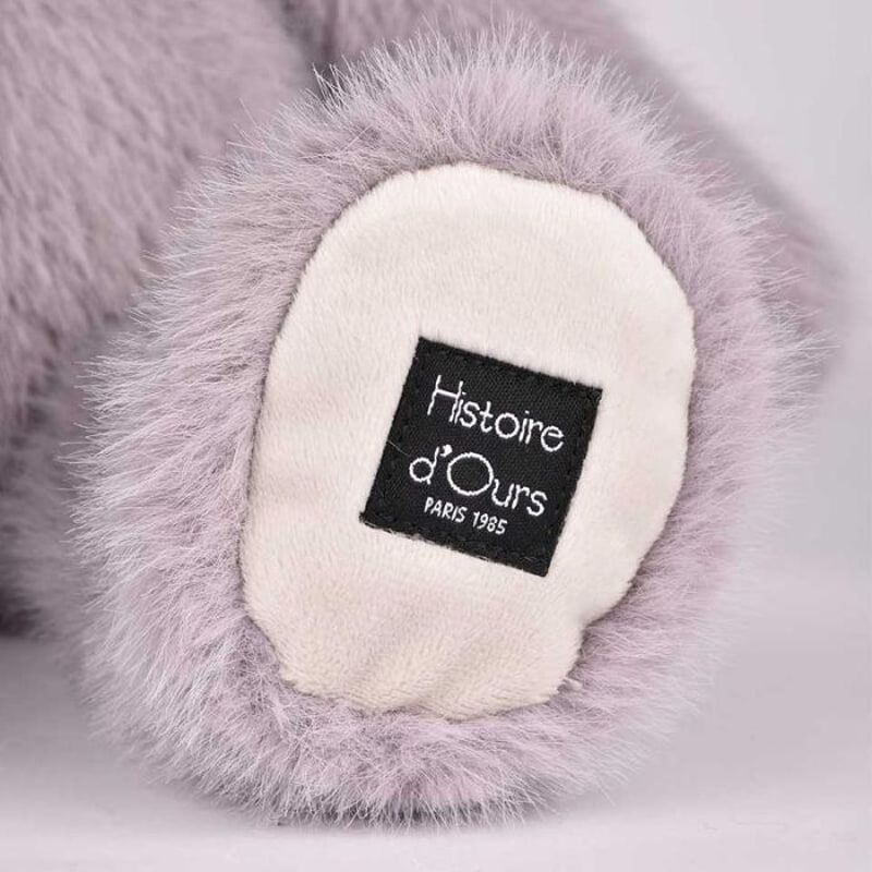Луксозно голямо плюшено мече Clémentin Beige Sable – Премиум френско мече в бежово-пясъчен цвят за гушкане и интериор (80 см)
