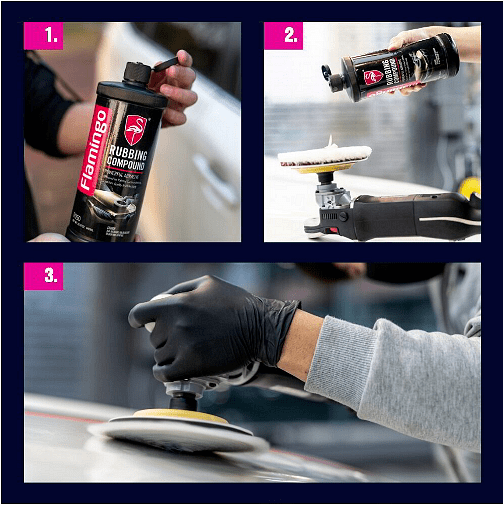 Паста за защита и блясък Flamingo