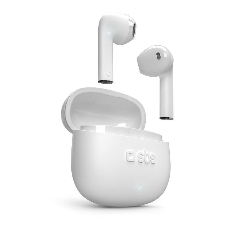БЕЗЖИЧНИ СЛУШАЛКИ BLUETOOTH TWS СЛУШАЛКИ ONE COLOR SBS - БЯЛ