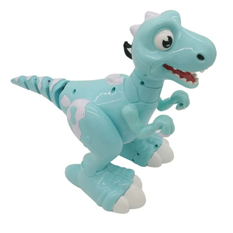 Интерактивен динозавър робот Zynora Smart Dinosaur – Умен радиоуправляем робот с ефект на истинска пара, сензори за жестове и емоции (3 години +)