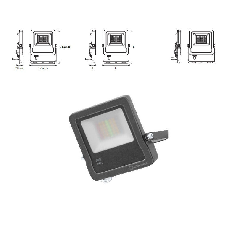 SMART WIFI ПРОЖЕКТОР FLOOD 20W RGBW DG LEDVANCE