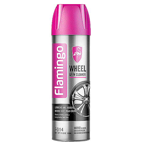 Спрей за почистване на джанти и гуми FLAMINGO